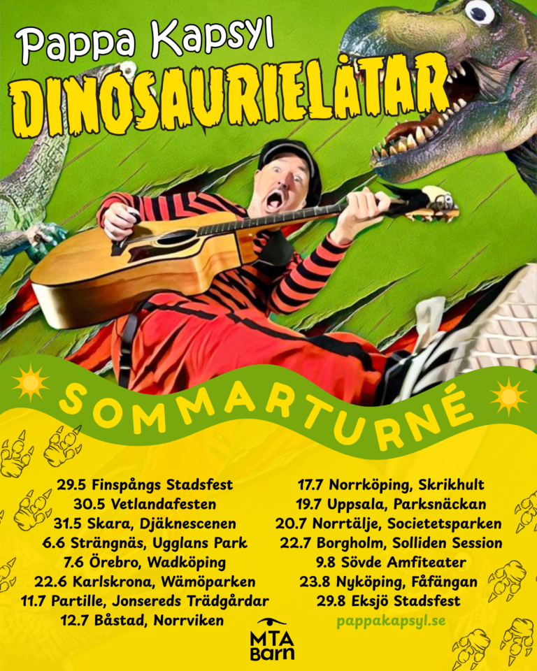 ☀️Sommar med Pappa Kapsyl🦖